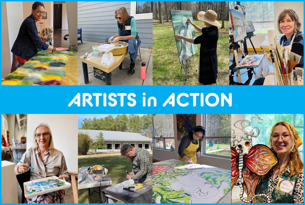 Annmarie Sculpture Garden - Artists in Action
