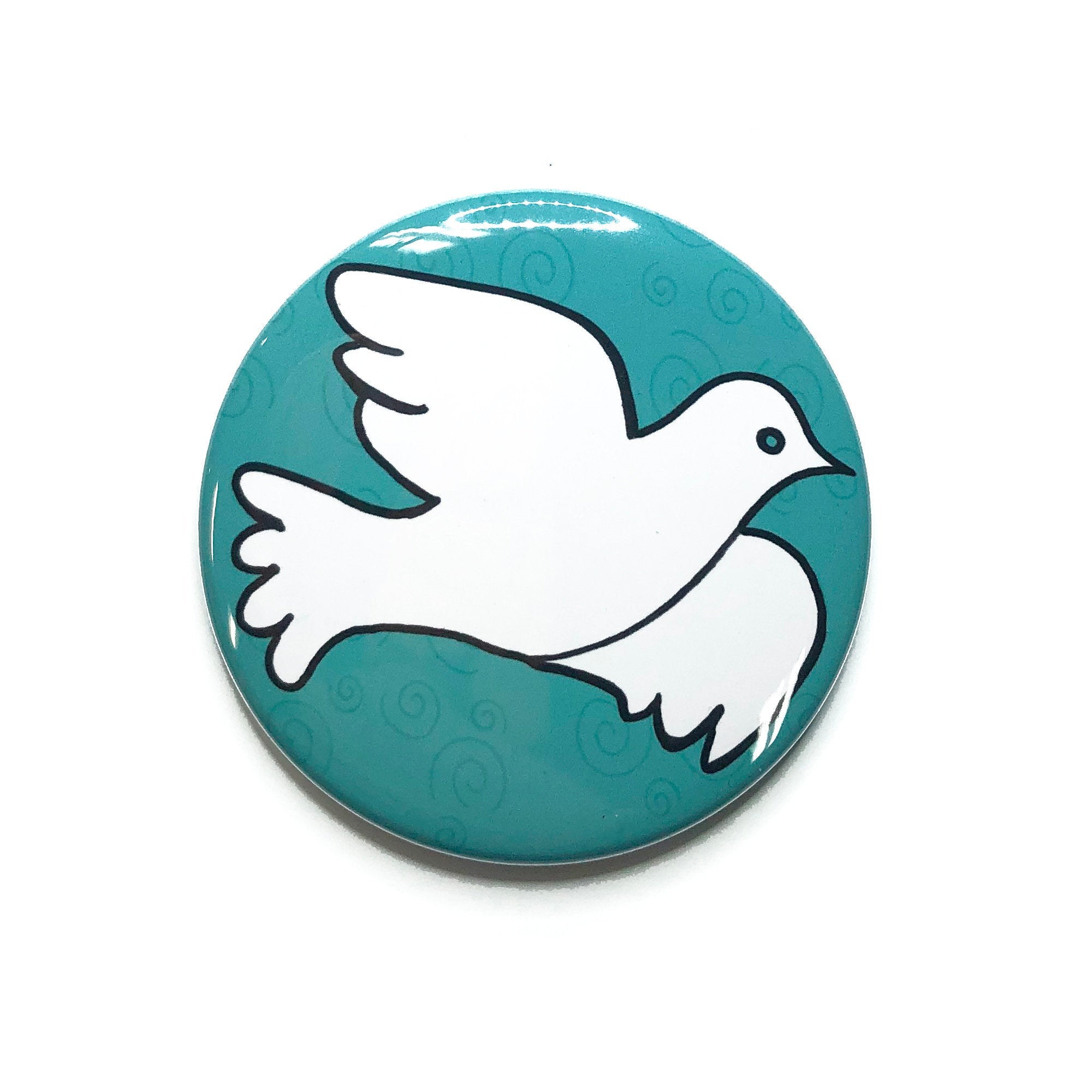 Dove Magnet, Pin, or Mirror