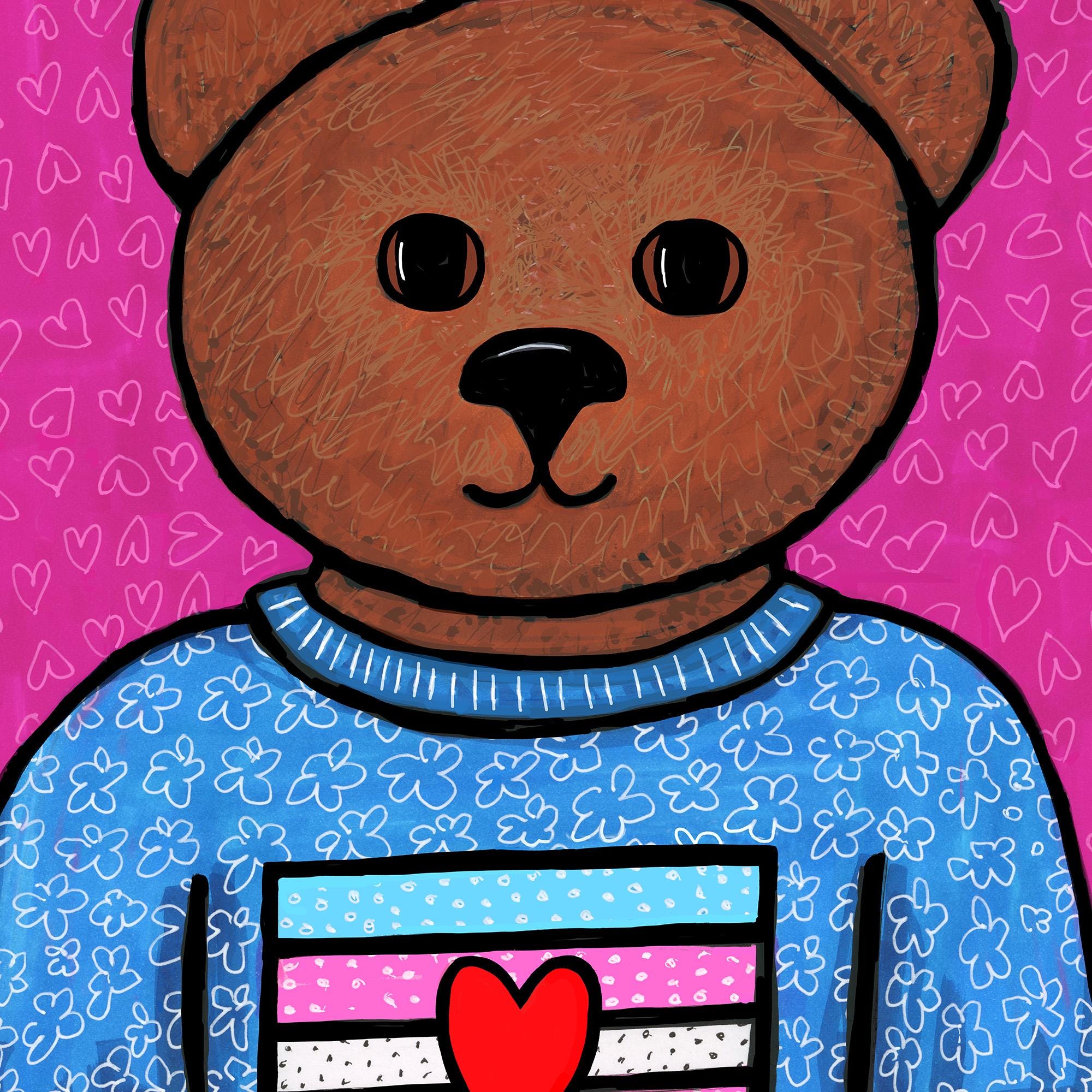 Detail of Rowan art print