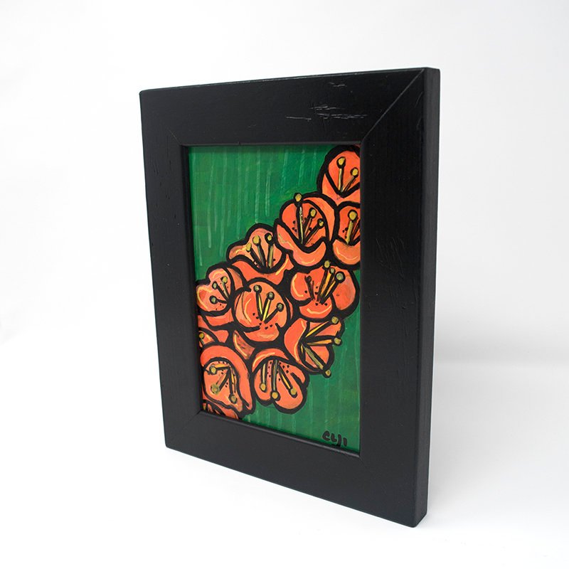 Small Tropical Flower Painting