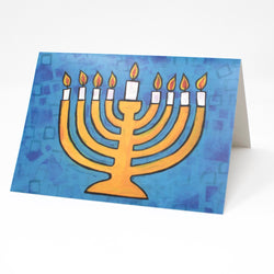 Happy Hanukkah Cards - Holiday Greeting Cards - Set of 8