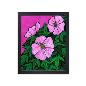 Pink Hibiscus Print