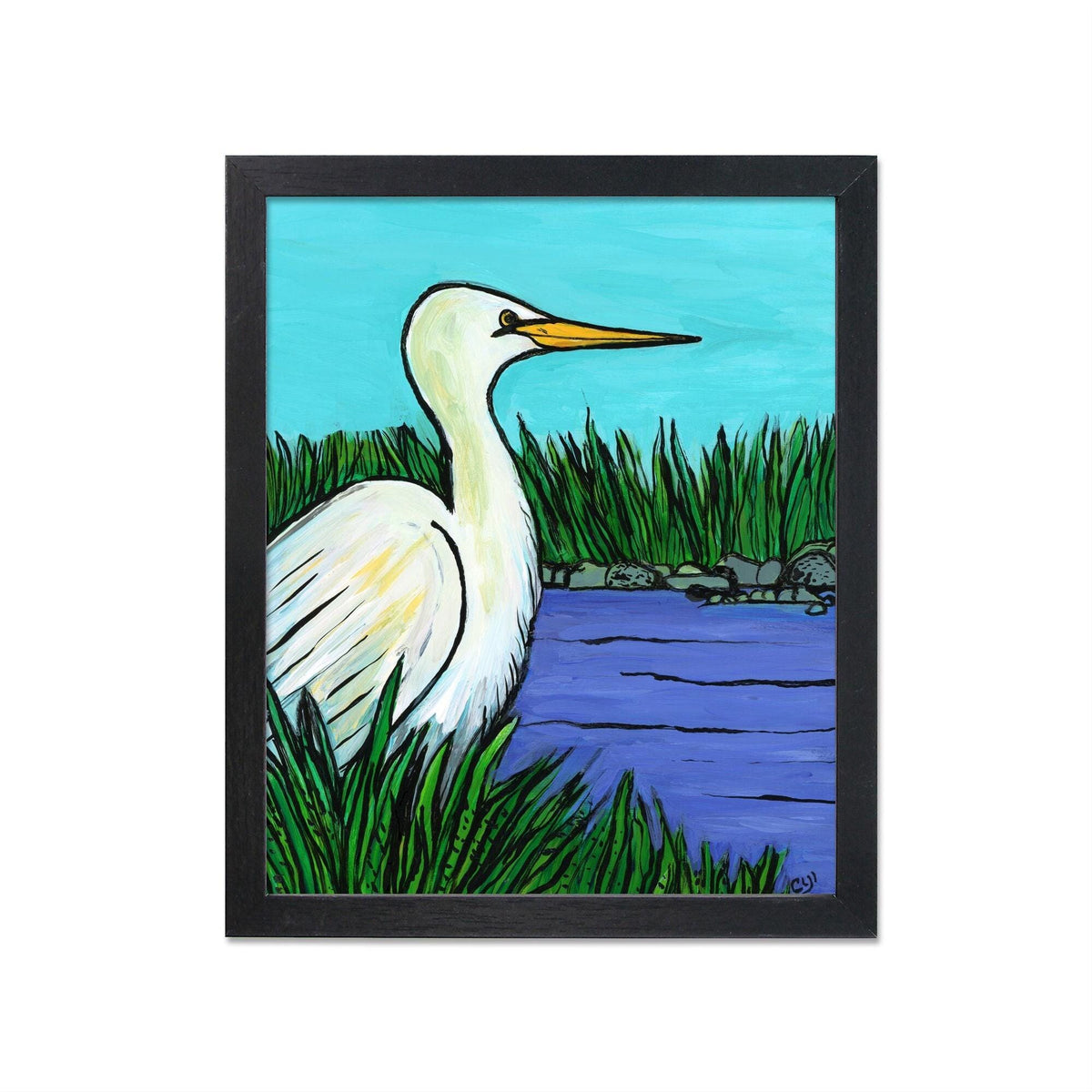 Great Egret Art Print