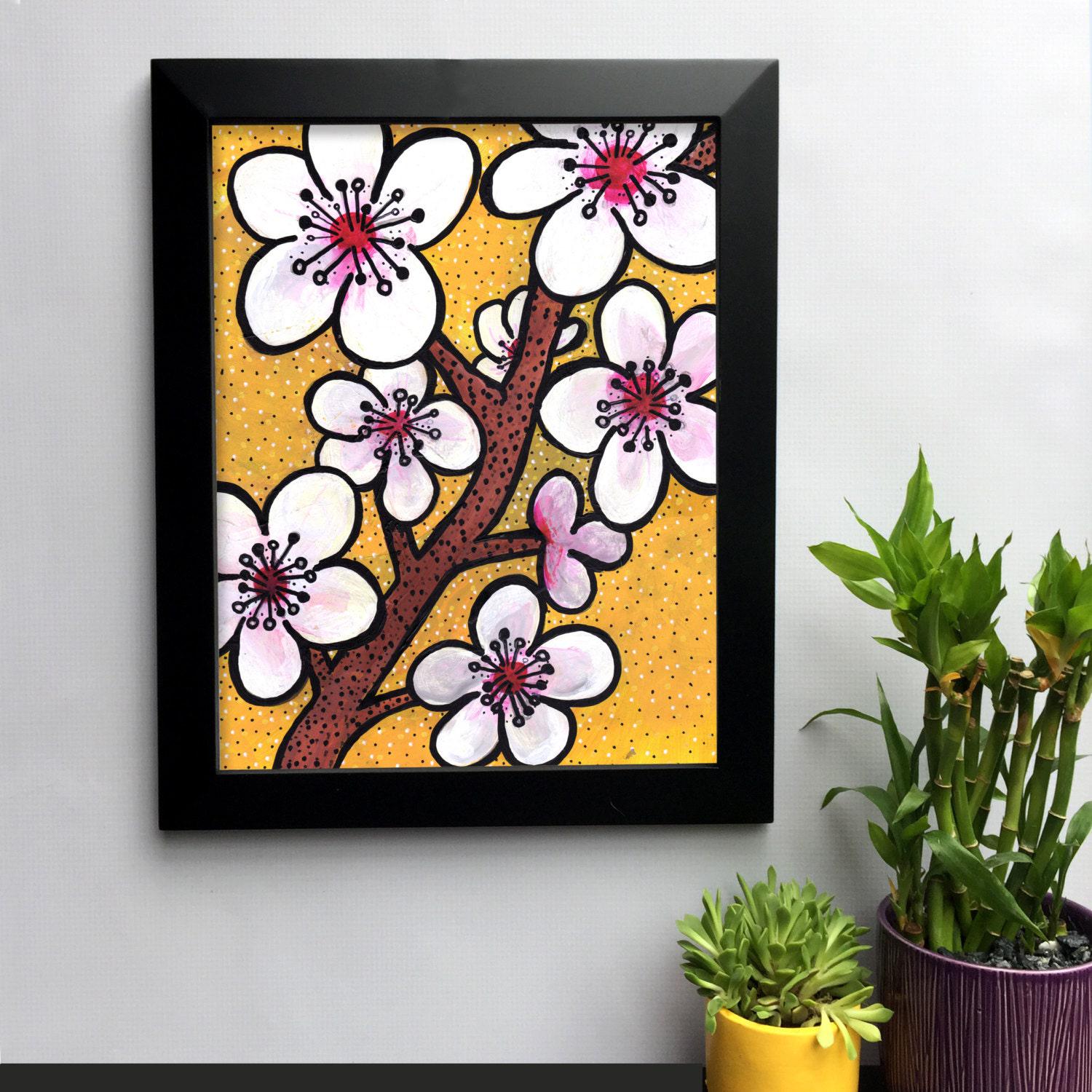 Cherry Blossoms Art Print