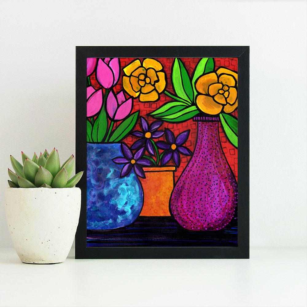 Floral Still Life Art Print