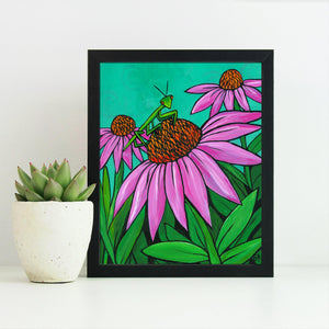Praying Mantis Art Print