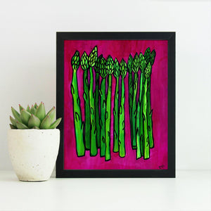 Asparagus Print