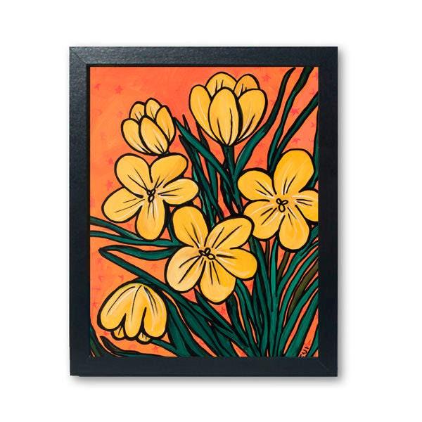 Yellow Crocus Print