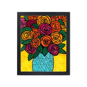 Colorful Ranunculus Print