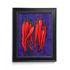 Red Chili Pepper Print