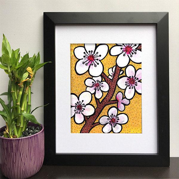 Cherry Blossoms Art Print