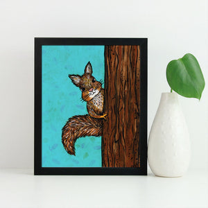 Squirrel Art Print
