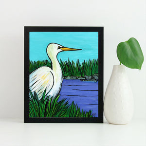 Great Egret Art Print