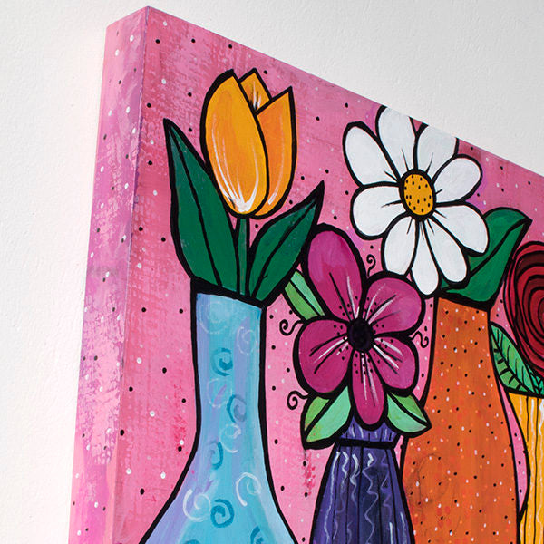Flower Still Life Painting - Flowers in Vases