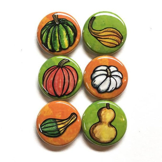Gourd Magnet or Pin Set