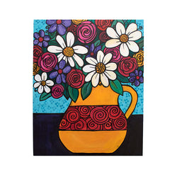 Flower Painting - Bright Cheery Colors 