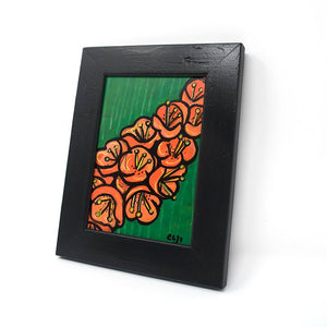 Small Tropical Flower Painting 