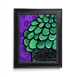 Jade Print - Succulent Art Print 