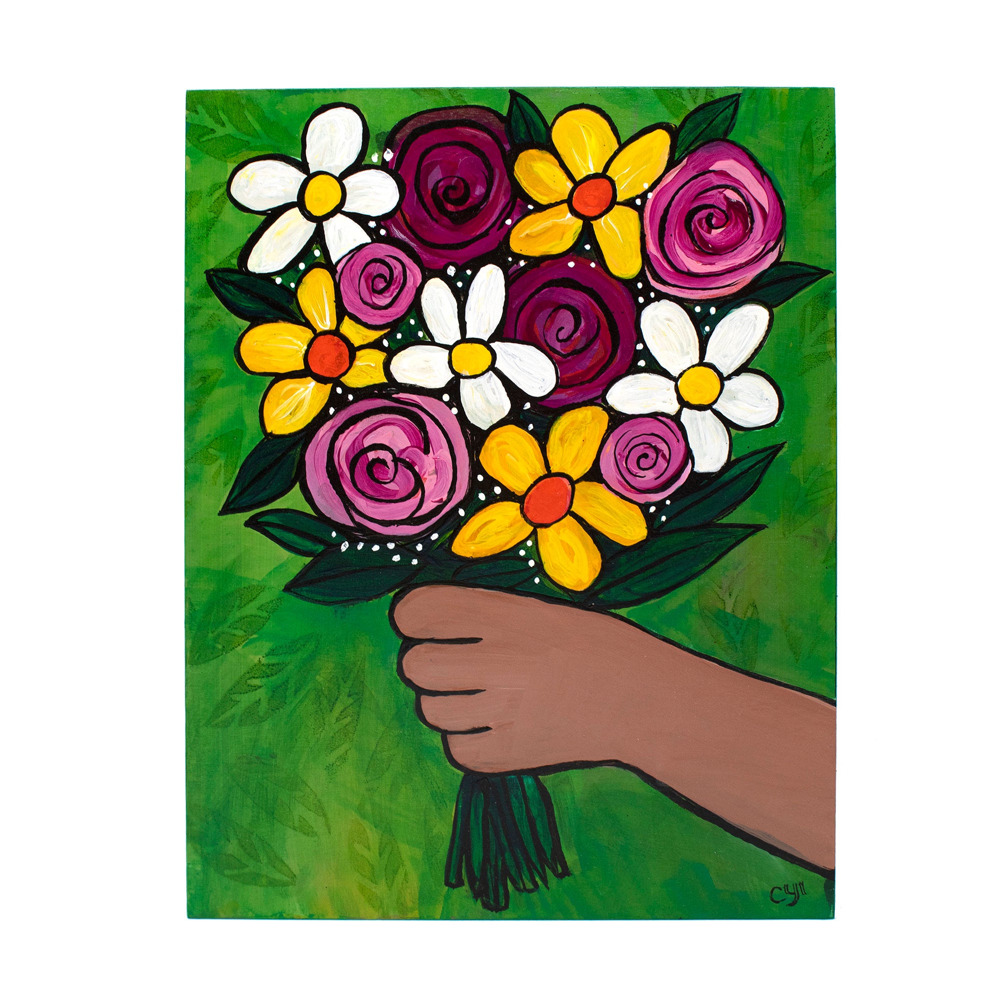 Flowers For You - Original Floral Painting