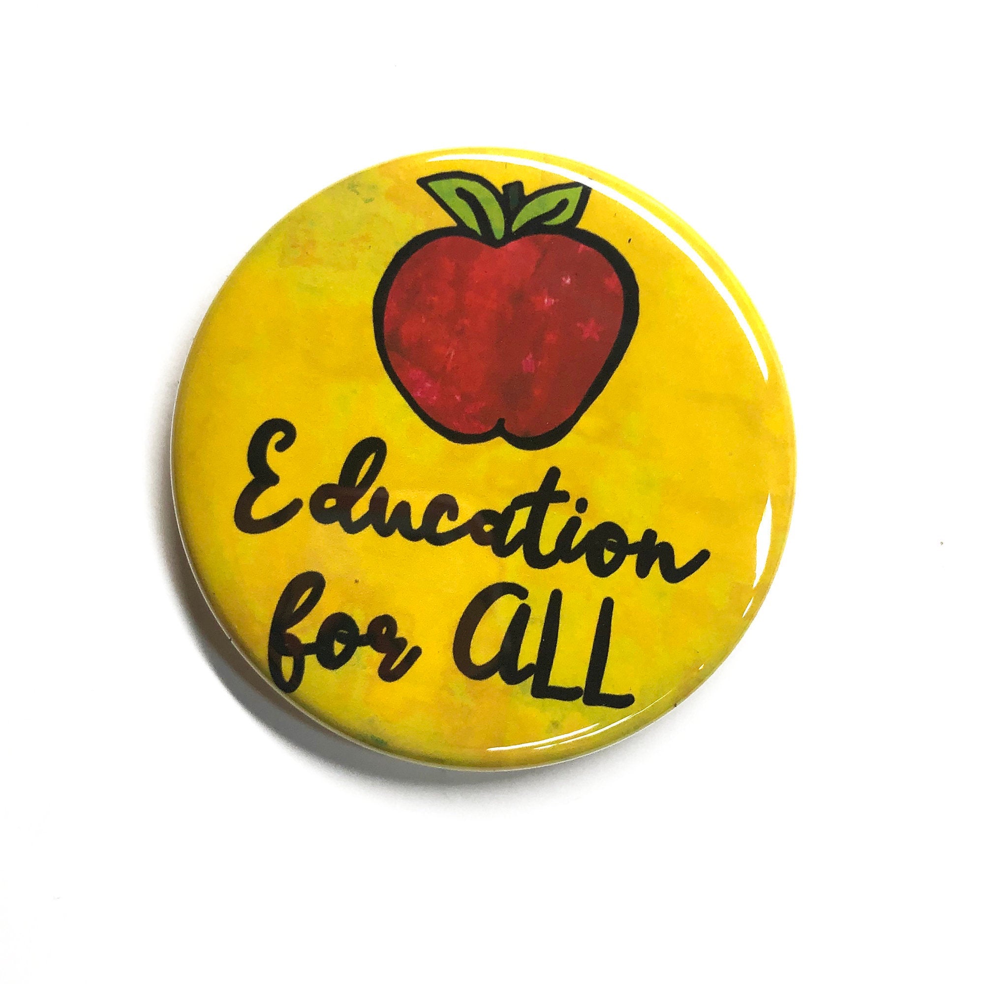 Education for All Pin or Magnet