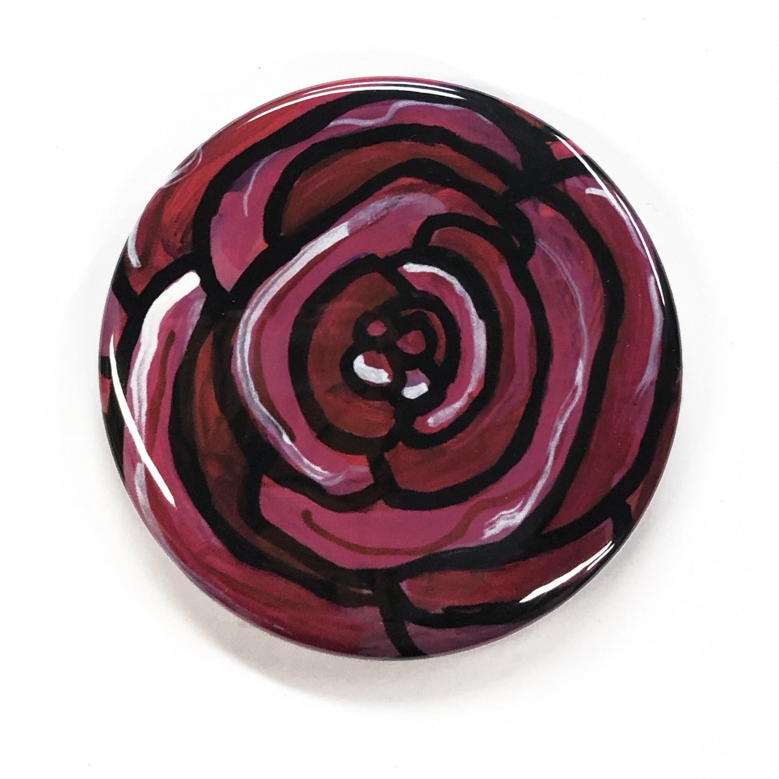 Ranunculus Blossom Magnet, Pin Back Button, or Pocket Mirror