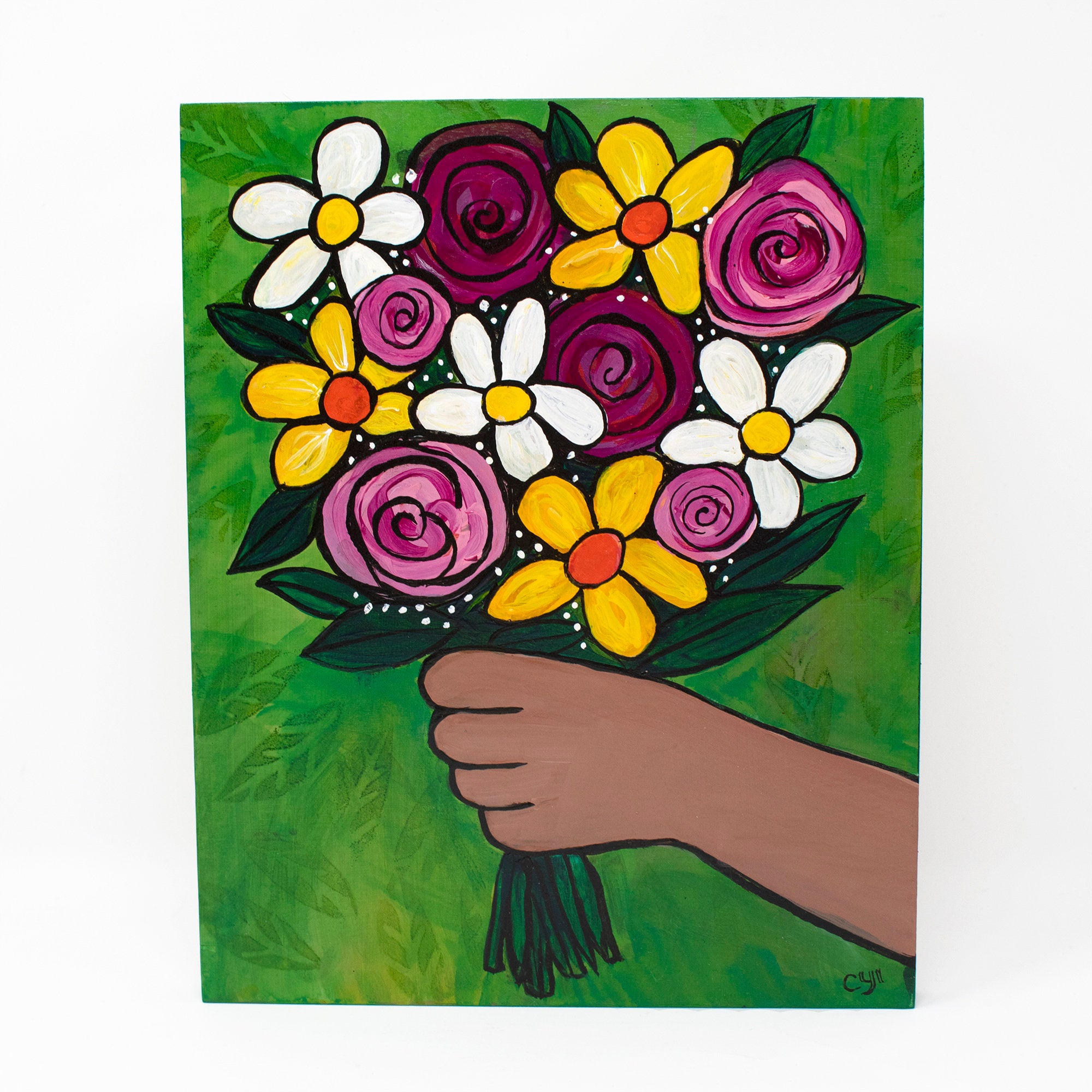 Flowers For You - Original Floral Painting