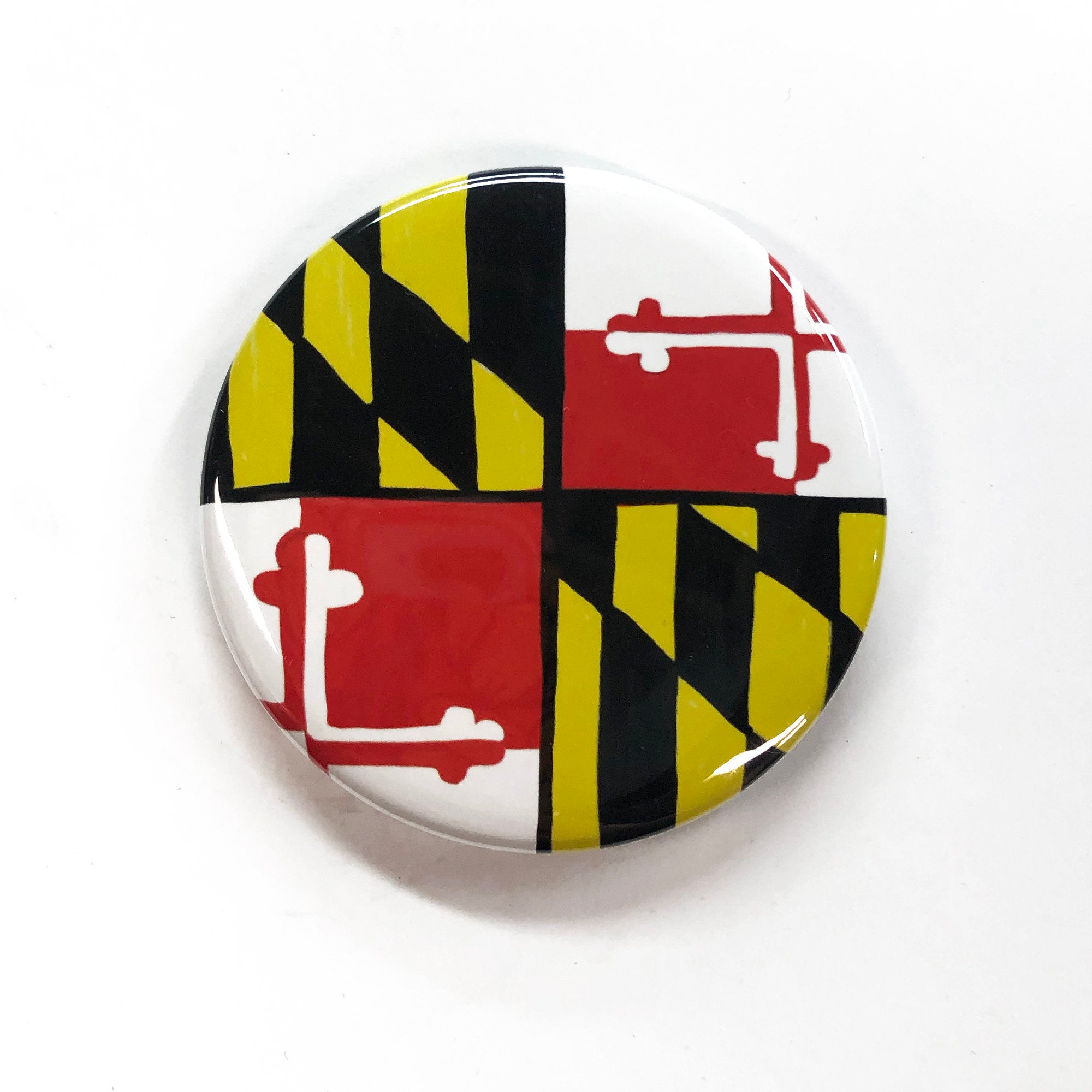 Maryland State Flag Magnet, Pin, or Mirror