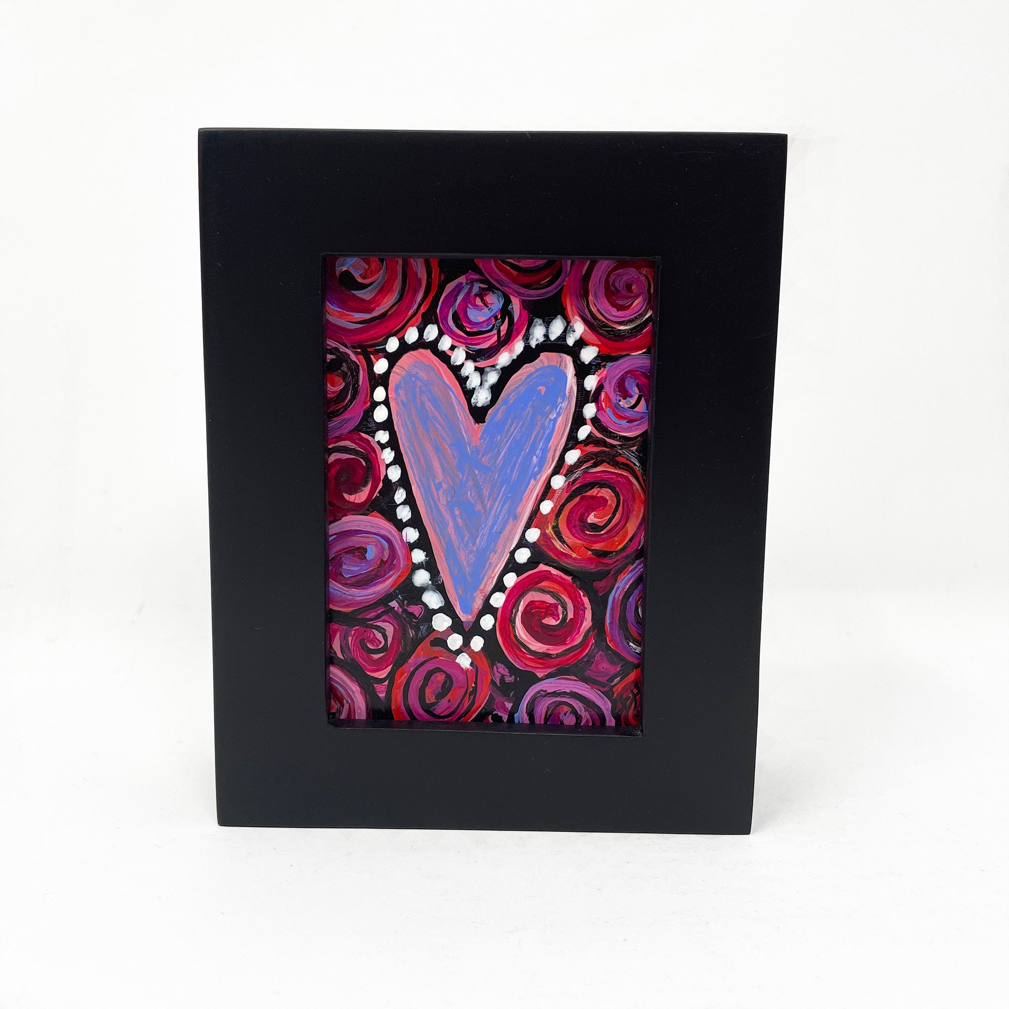 Heart Magnets or Heart Pins - Claudine Intner