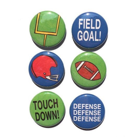 Football Magnets or Pins