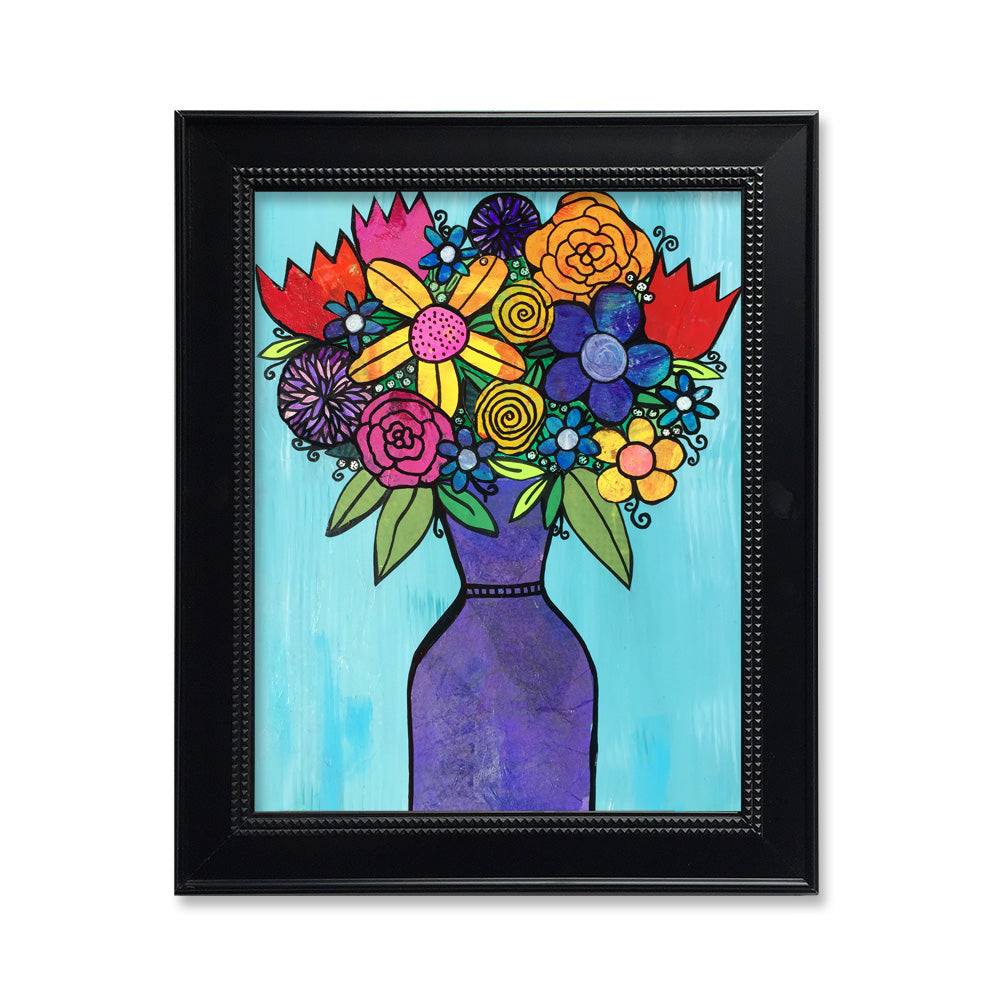Vase of Flowers Art Print